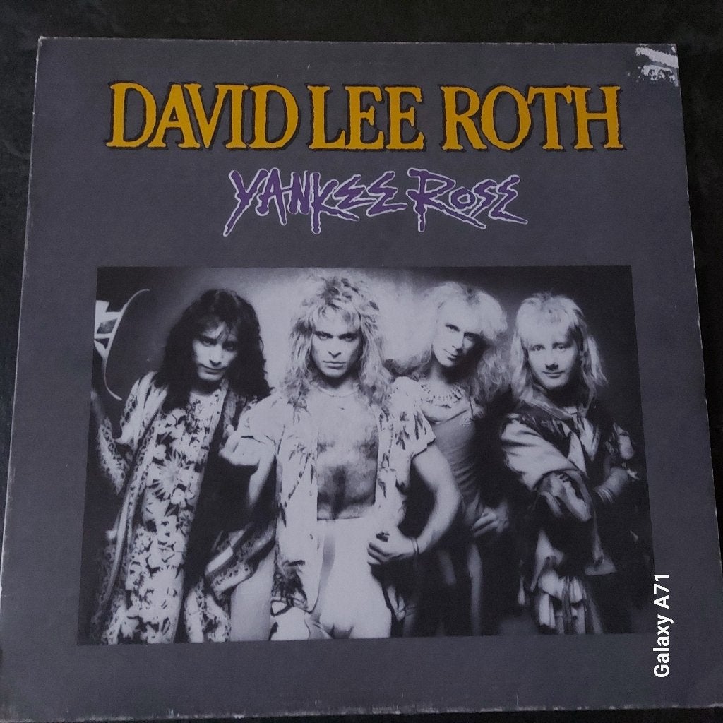 12 inch Maxisingel David Lee Roth - Yankee Rose (1986), Cd's en Dvd's, Gebruikt, 1980 - 1989, Ophalen of Verzenden, Fotohoes