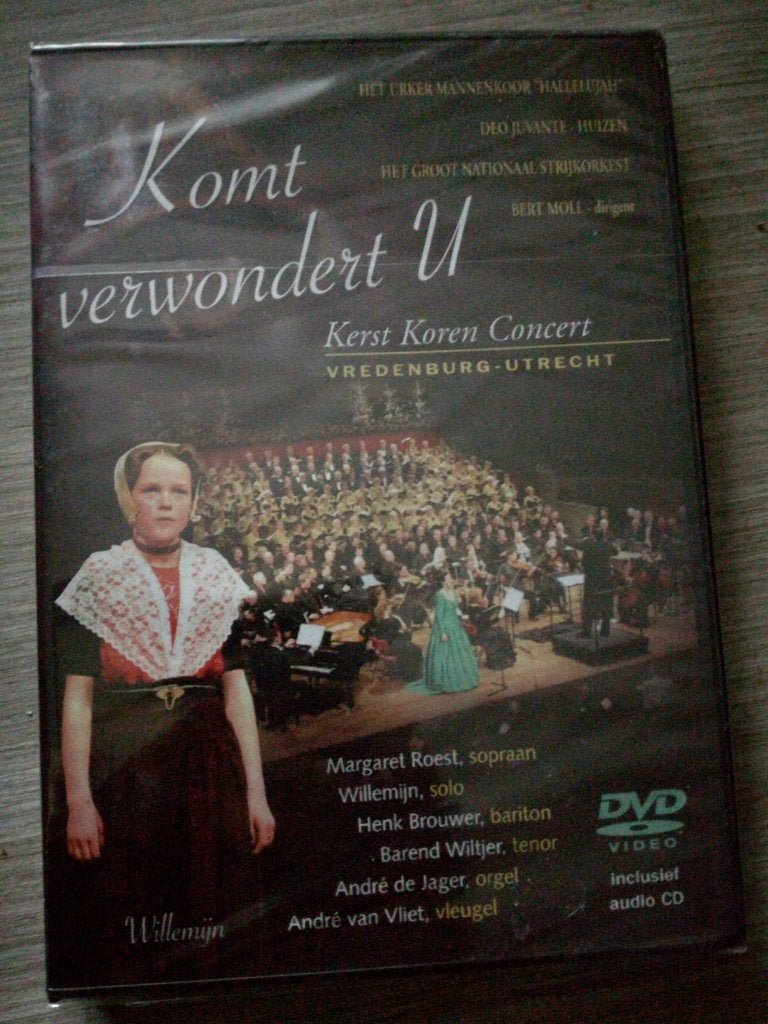 Nieuw in plastic DVD en CD Willemijn urk KERST koren Concert, Verzenden, Nieuw in verpakking, Koren of Klassiek
