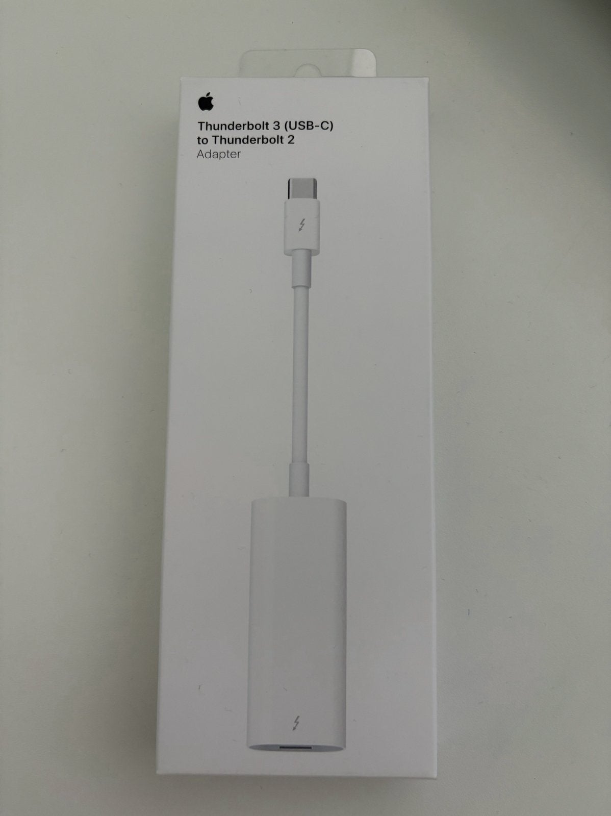 Apple Thunderbolt 3 (USB-C) naar Thunderbolt 2 Adapter, Computers en Software, Pc- en Netwerkkabels, Ophalen of Verzenden, Nieuw