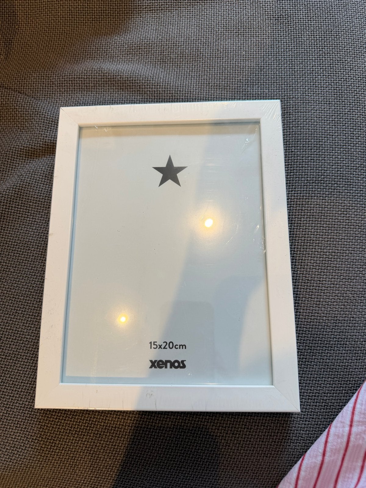 Witte fotolijst 15x20cm - Xenos, Wit, Nieuw, Standaard fotolijst, Ophalen of Verzenden