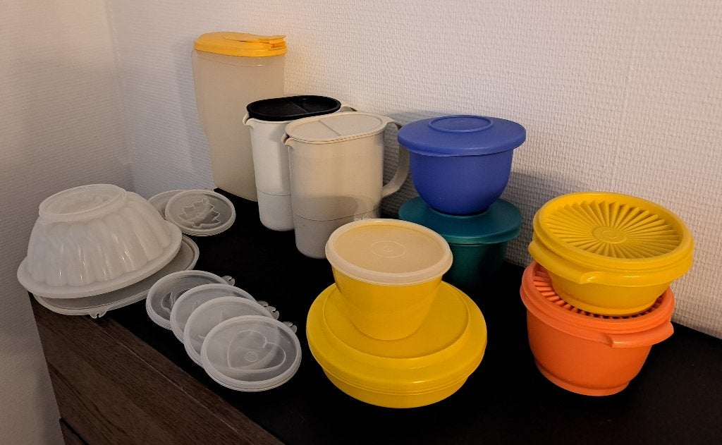 Tupperware diverse vintage artikelen, Huis en Inrichting, Keuken | Tupperware, Ophalen of Verzenden, Zo goed als nieuw, Overige kleuren