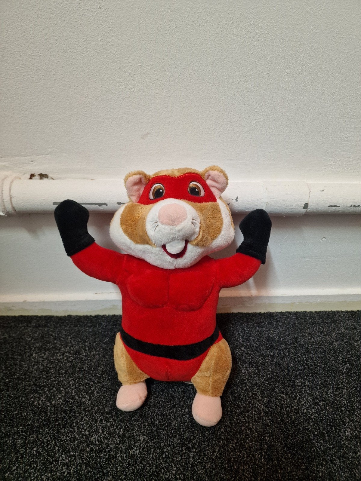 Ah Superheld Hamster, Kinderen en Baby's, Speelgoed | Knuffels en Pluche, Overige typen, Ophalen of Verzenden, Zo goed als nieuw