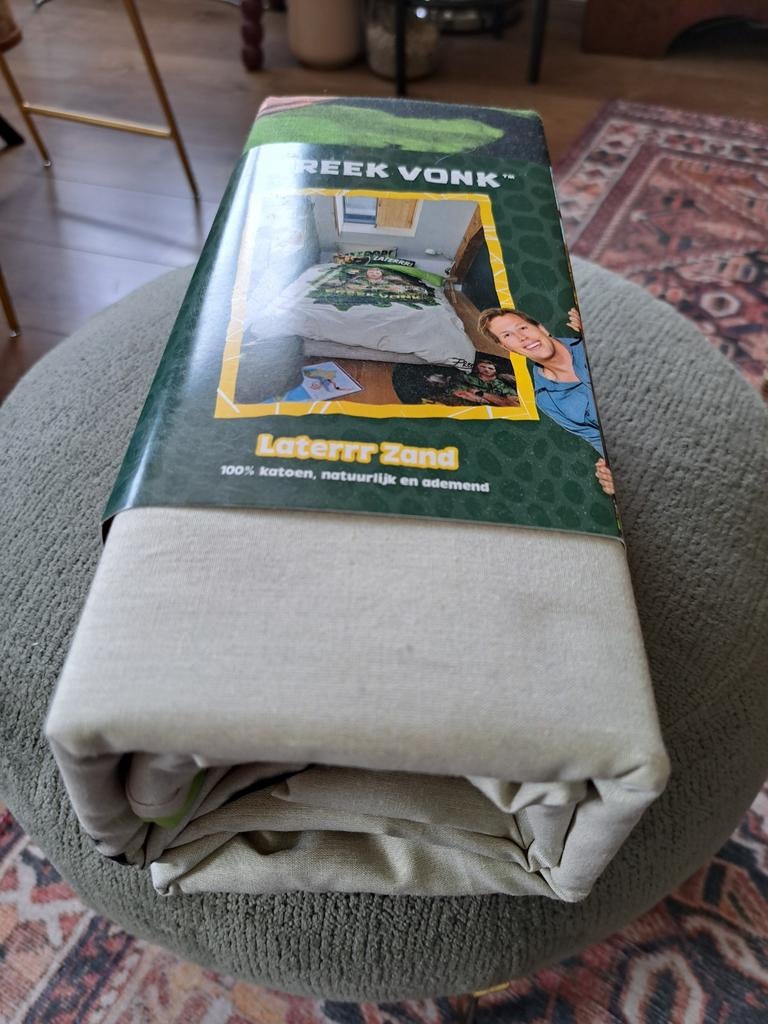 Dekbedset Freek Vonk, nieuw in verpakking, 1 persoon., Dekbedovertrek, Nieuw, Ophalen of Verzenden, Overige kleuren