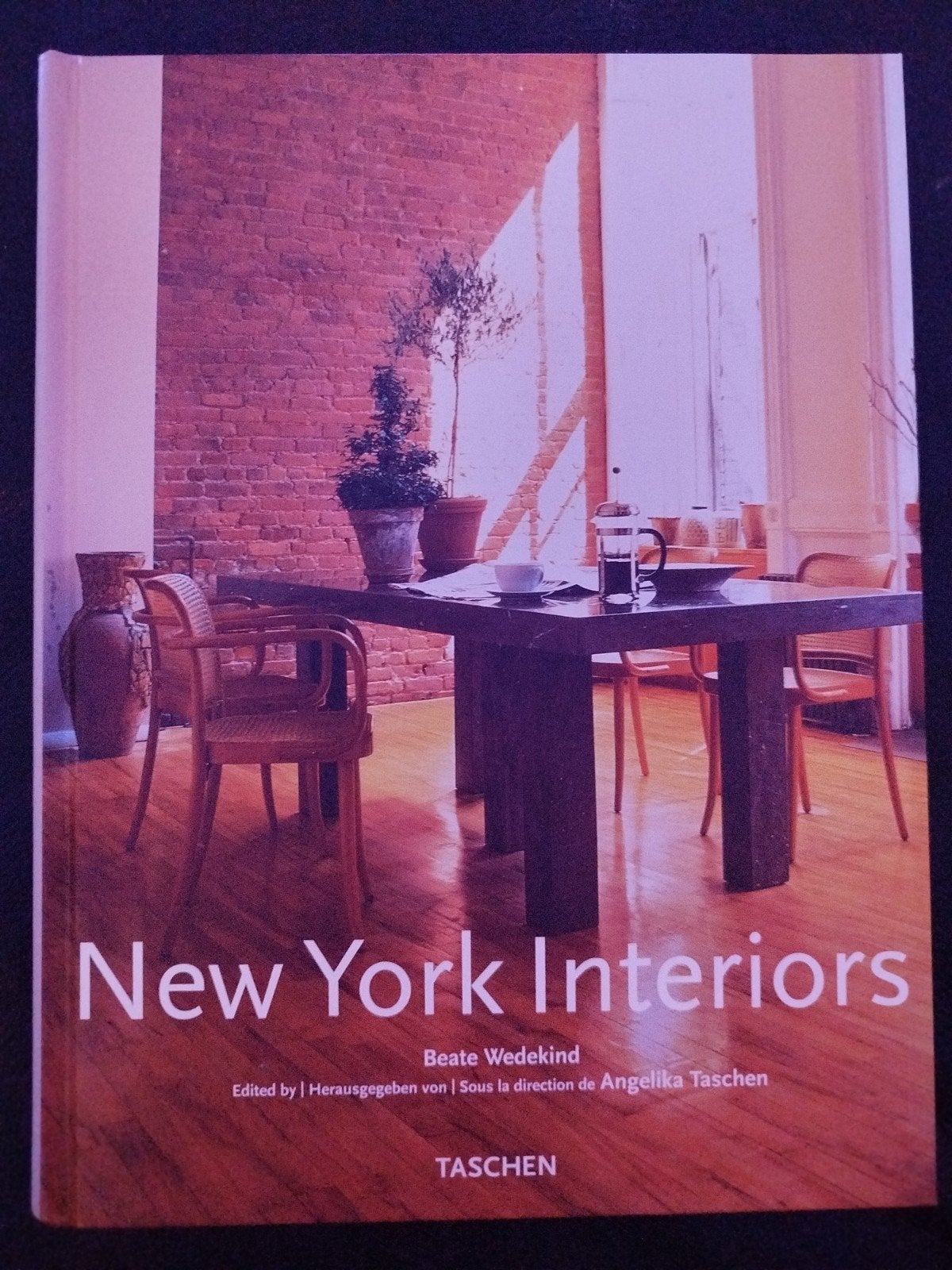 TASCHEN NEW YORK INTERIORS HARDCOVER, Ophalen of Verzenden, Zo goed als nieuw, Architectuur algemeen, Beate Wedekind