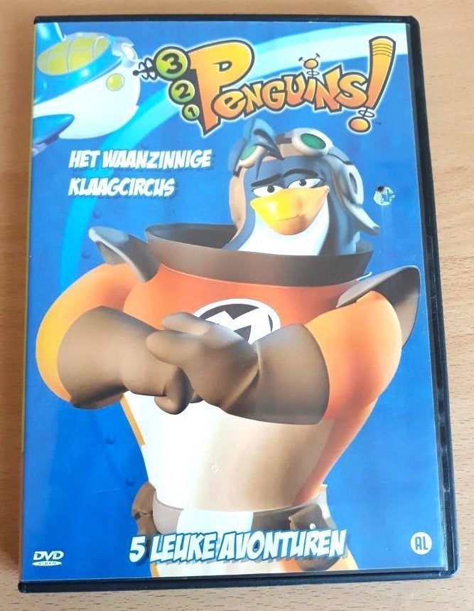 321 Penguins - Waanzinnige Klaagcircus, Tekenfilm, Ophalen of Verzenden, Zo goed als nieuw, Alle leeftijden