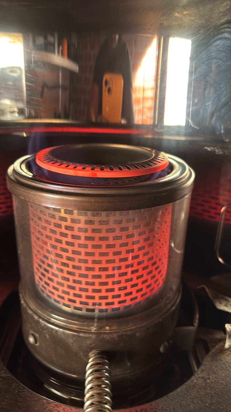 Petroleumkachel / Oliekachel Heat Mate Model 700, Huis en Inrichting, Ophalen, Gebruikt, Overige brandstoffen, Petroleumkachel
