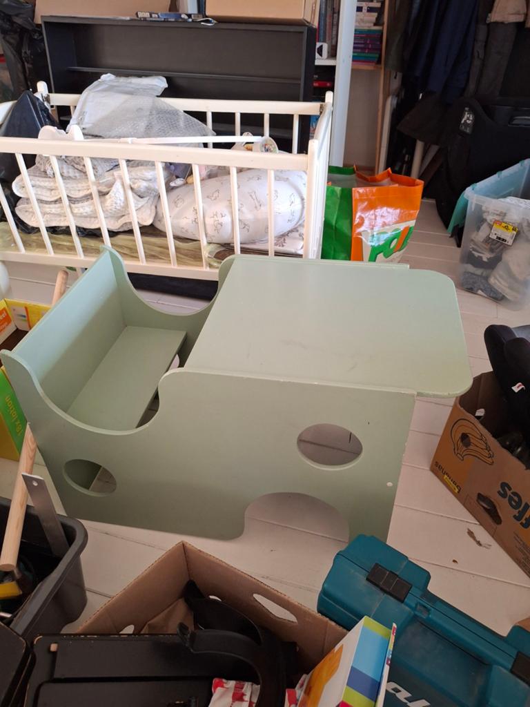 Kinderzitje/treintje, Kinderen en Baby's, Kinderkamer | Tafels en Stoelen, Ophalen, Gebruikt, Stoel(en)