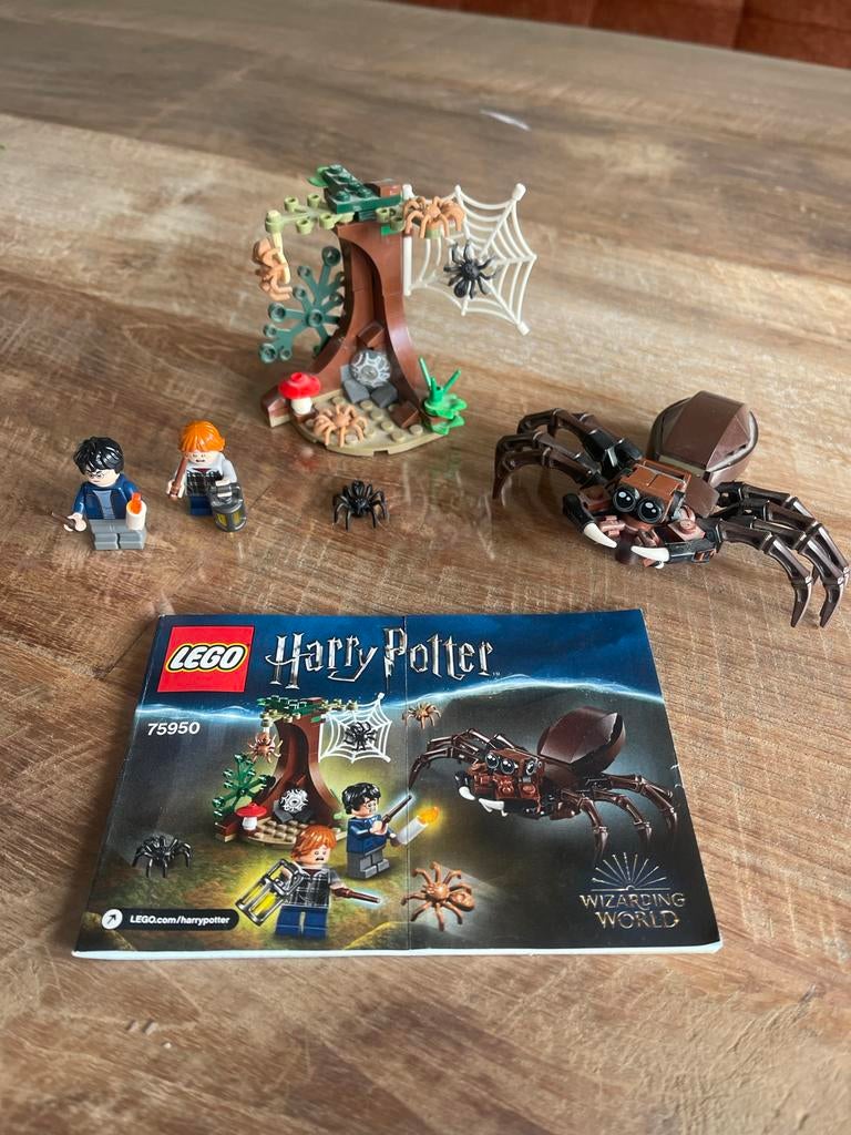 Lego Harry Potter 75950 Aragog's hol, Gebruikt, Lego, Harry Potter, Ophalen of Verzenden