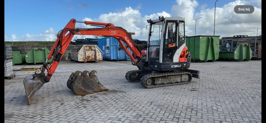 Kubota kx101 super compleet. Nieuwe motor en compleet rijwer, Ophalen, Wiellader of Shovel