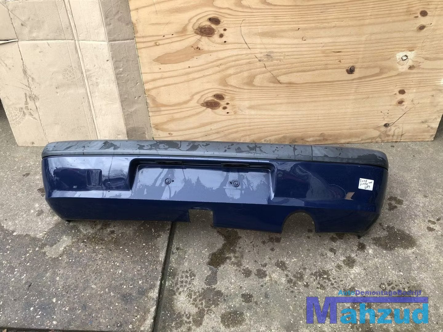 FORD FIESTA 4 Blauw T0 TO Achterbumper, Gebruikt, Info@ford.com, Ophalen of Verzenden, Ford