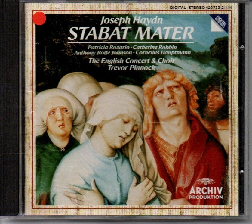 Joseph Haydn - Stabat Mater CD - The English Concert & Choir, Haydn, Ophalen of Verzenden, Zo goed als nieuw, Classicisme