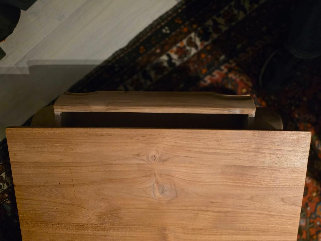Opiumtafel, Ophalen, 50 tot 100 cm, 50 tot 100 cm, Zo goed als nieuw