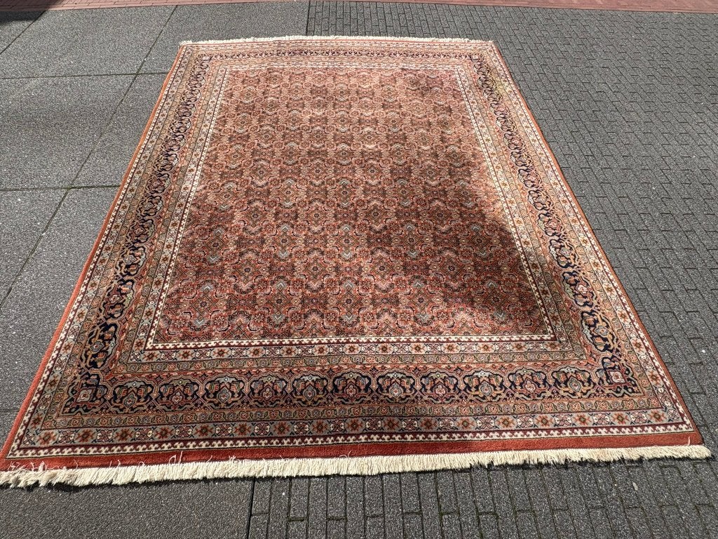 Mooi handgeknoopte Perzisch Oosters tapijt Bidjar 3.05x2.55, Perzisch Oosters Bidjar, 200 cm of meer, Geel, Ophalen of Verzenden