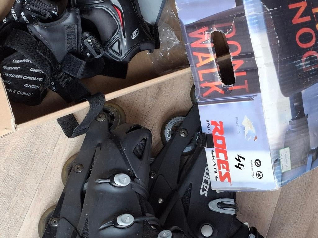 Skeelers, Sport en Fitness, Skeelers, Ophalen, Gebruikt, Inline skates 4 wielen, Heren