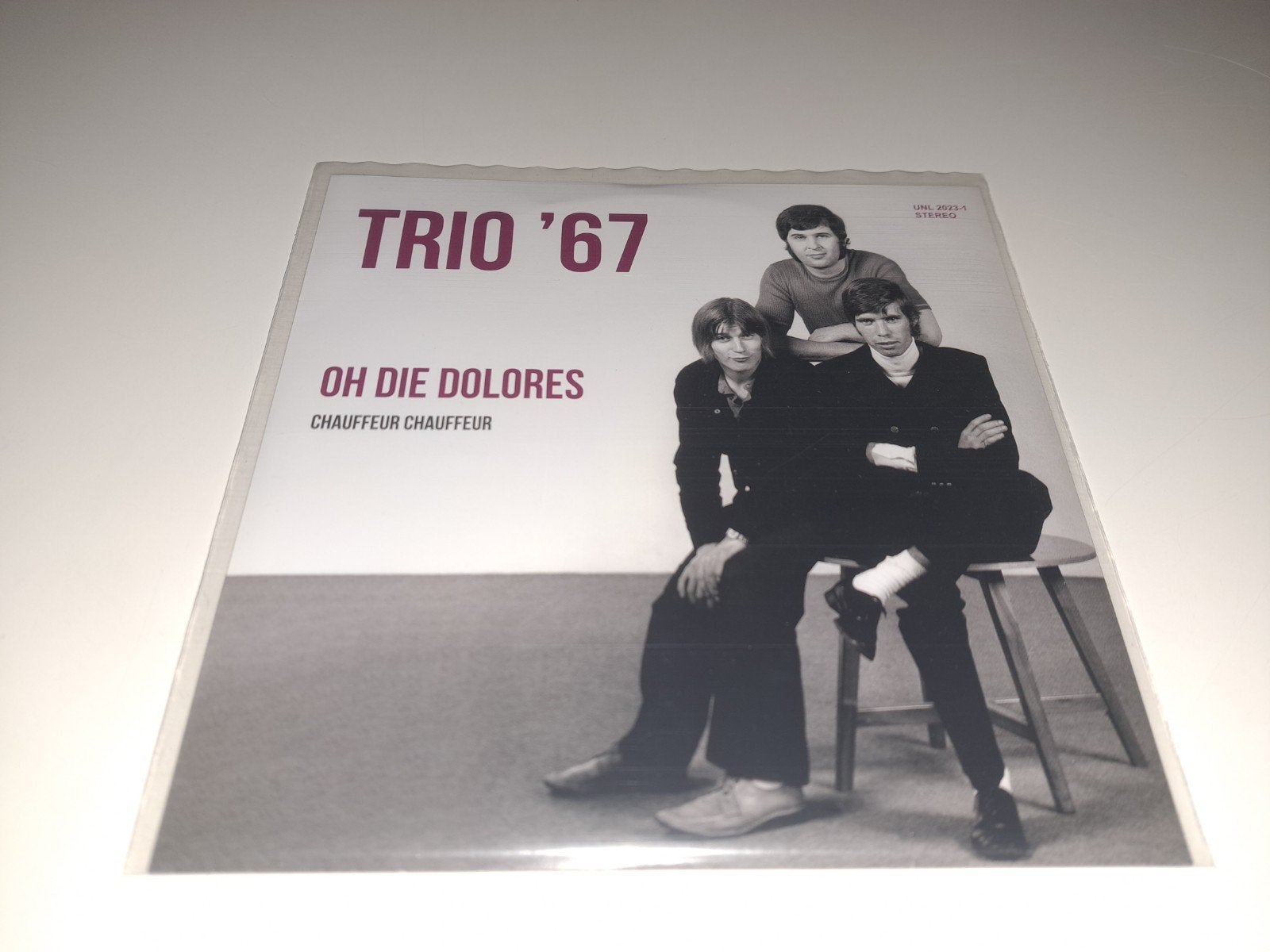 7" Trio '67 : Oh die Dolores / Chauffeur Chauffeur, Verzenden, Zo goed als nieuw, Overige formaten, Levenslied of Smartlap