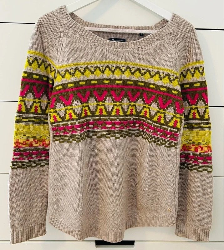 Een keer gedragen Marc O'Polo Trui van 159 Eur, Meerkleurig, Ophalen of Verzenden, Zo goed als nieuw, Marc O'Polo