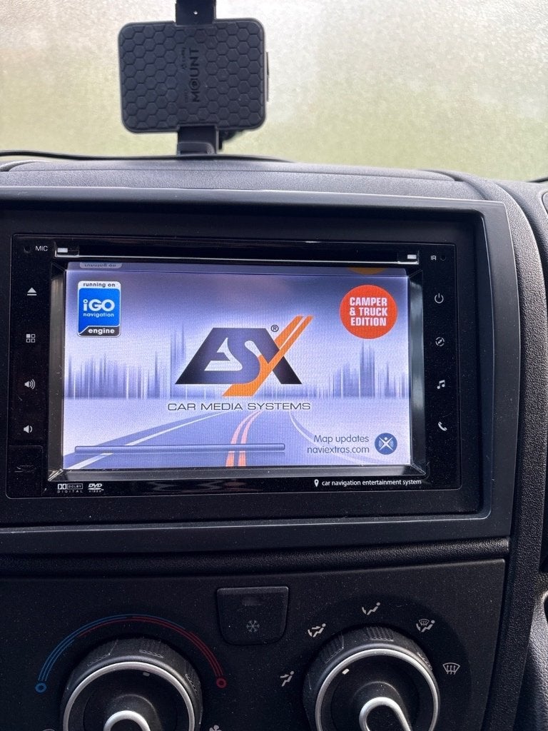 ESX Car Media Systems 2-DIN Navigatie | Bluetooth | DAB+, Auto diversen, Autoradio's, Ophalen of Verzenden, Gebruikt