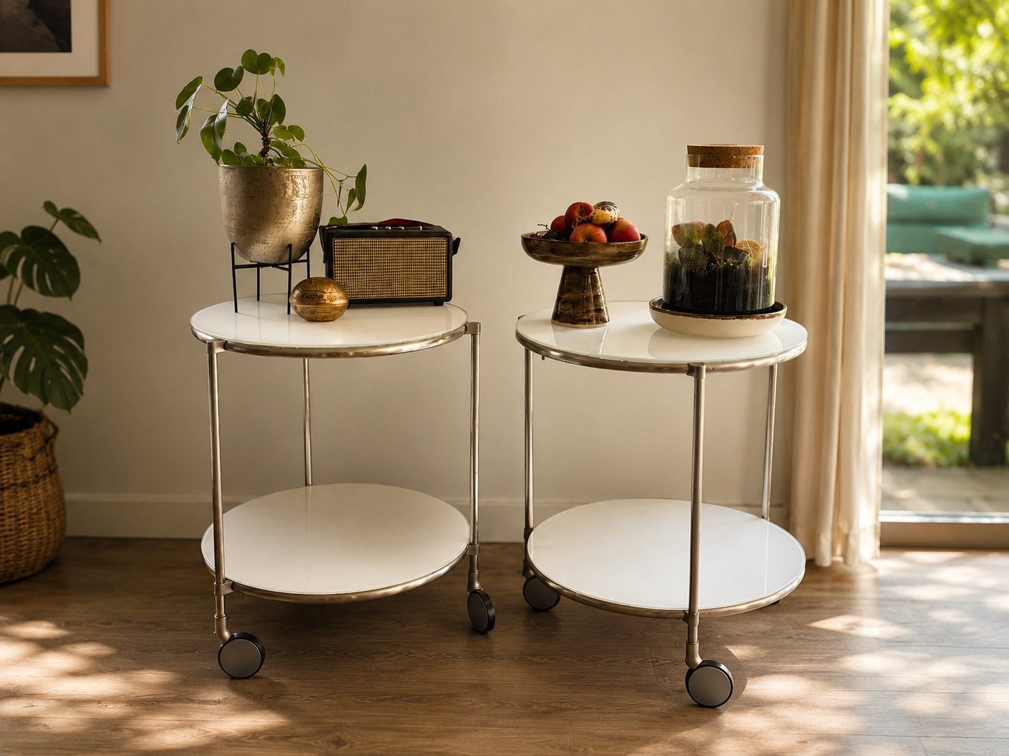 IKEA Vintage - IKEA STRIND - Ehlén Johansson, Huis en Inrichting, Minder dan 55 cm, Rond, Ophalen, 45 tot 60 cm