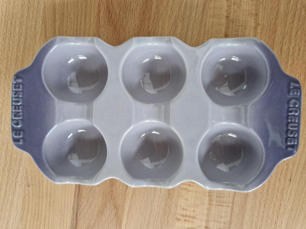 Le Creuset Eierschaal Bluebell Purple Nieuw, Nieuw, Ophalen of Verzenden, Overige stijlen, Glas