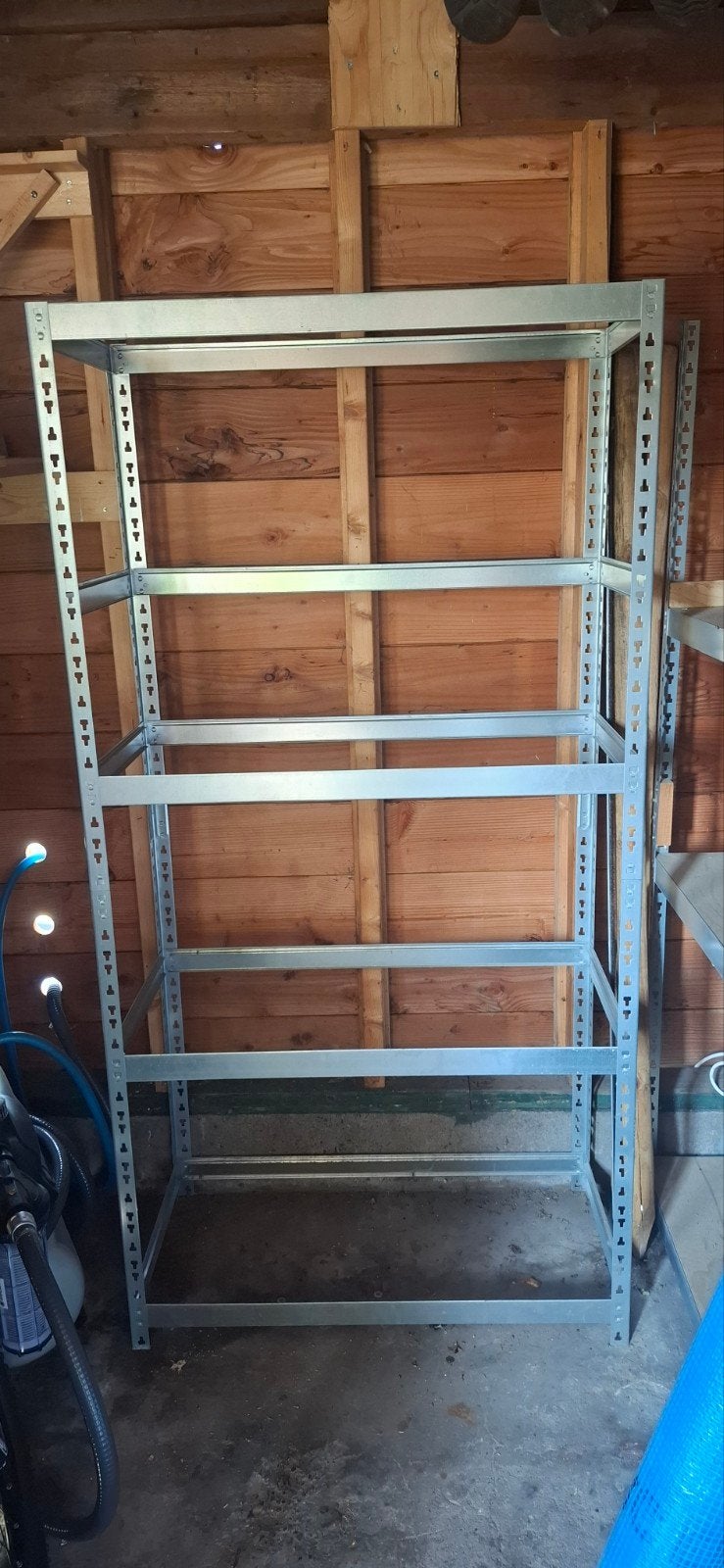 Gebruikt stellingrek met schappen - 1800x915x460mm, Ophalen, Gebruikt