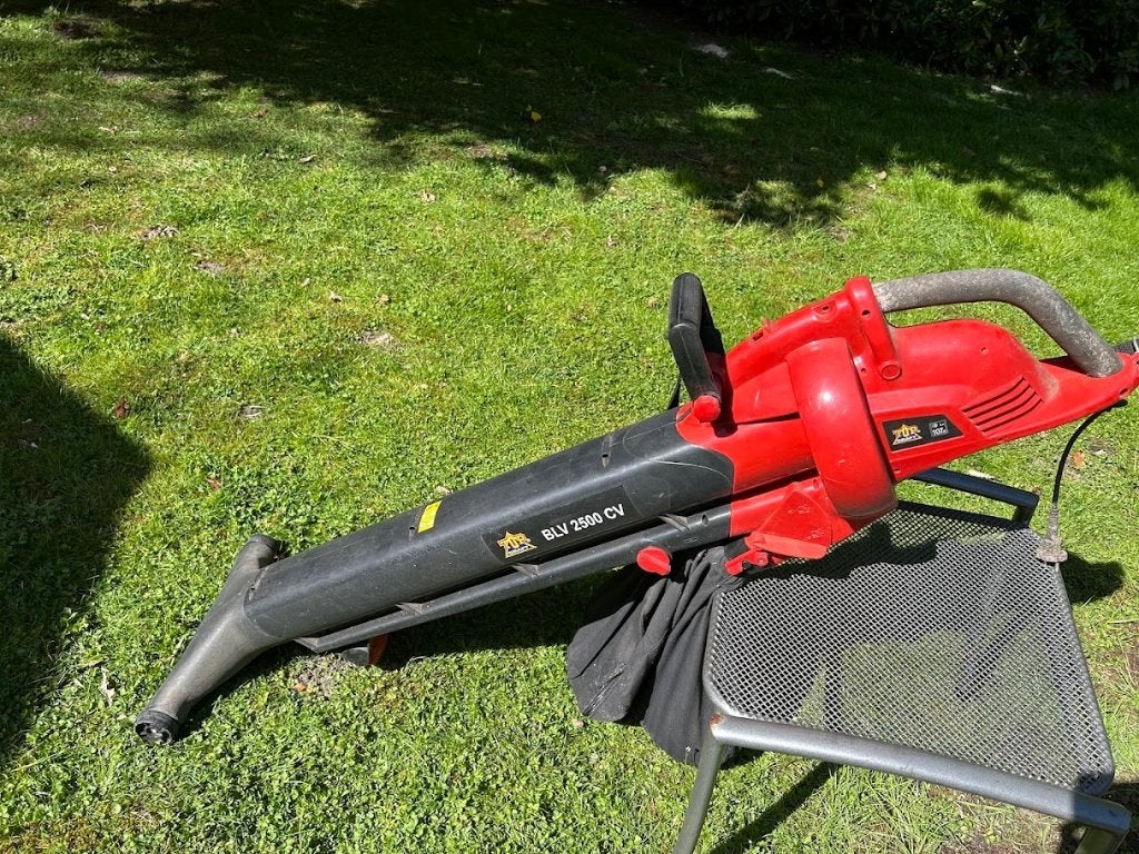 bijna ongebruikte bladblazer, Tuin en Terras, Ophalen, Topcraft, Ruggedragen, Zo goed als nieuw