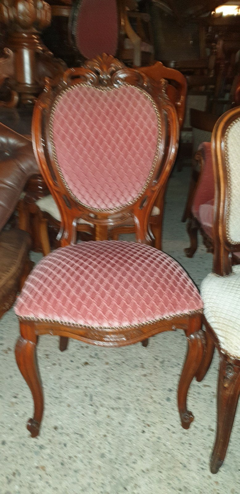 4 Barok Eetkamerstoelen - Klassiek Design, Ophalen