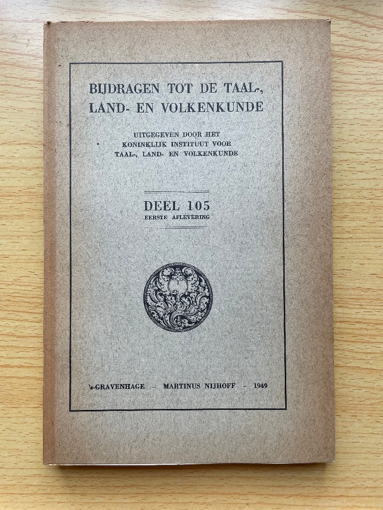 Bijdragen tot de Taal-, Land- en Volkenkunde 105, Ophalen of Verzenden, Gelezen, Diverse auteurs