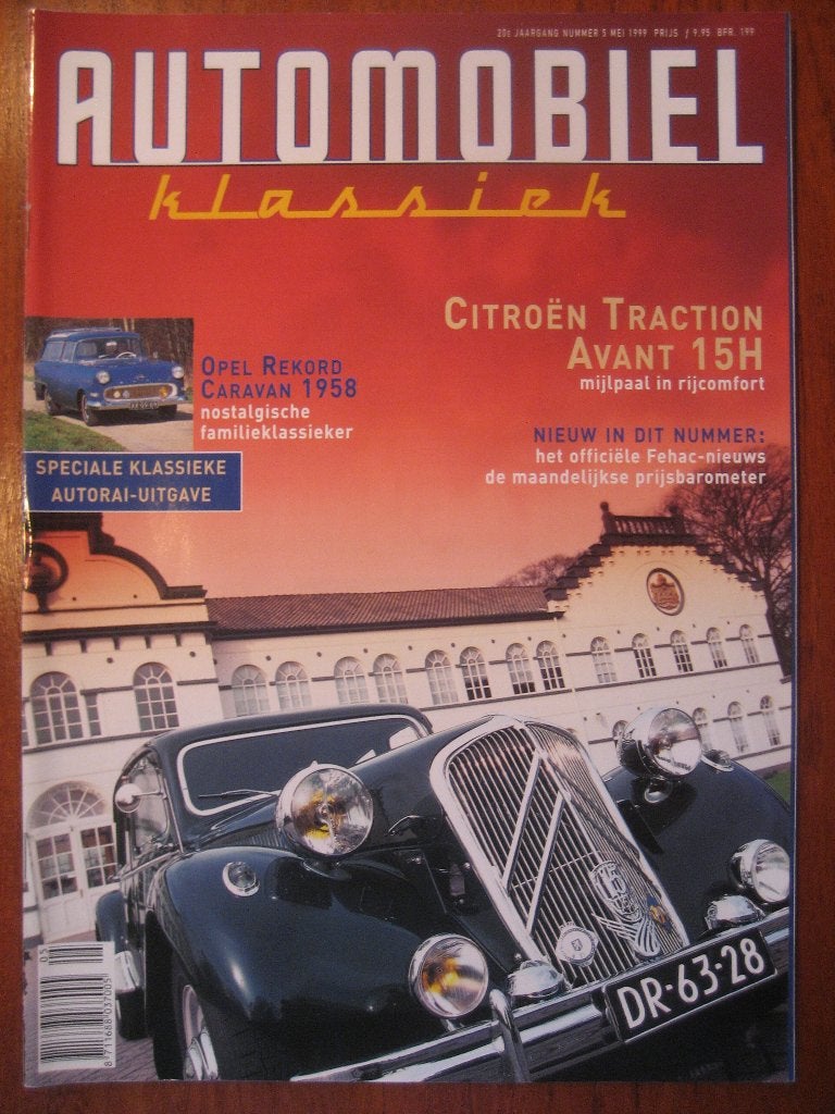 Het Automobiel 5 1999 Opel Rekord Caravan Traction Avant, Ophalen of Verzenden, Nieuw, Opel