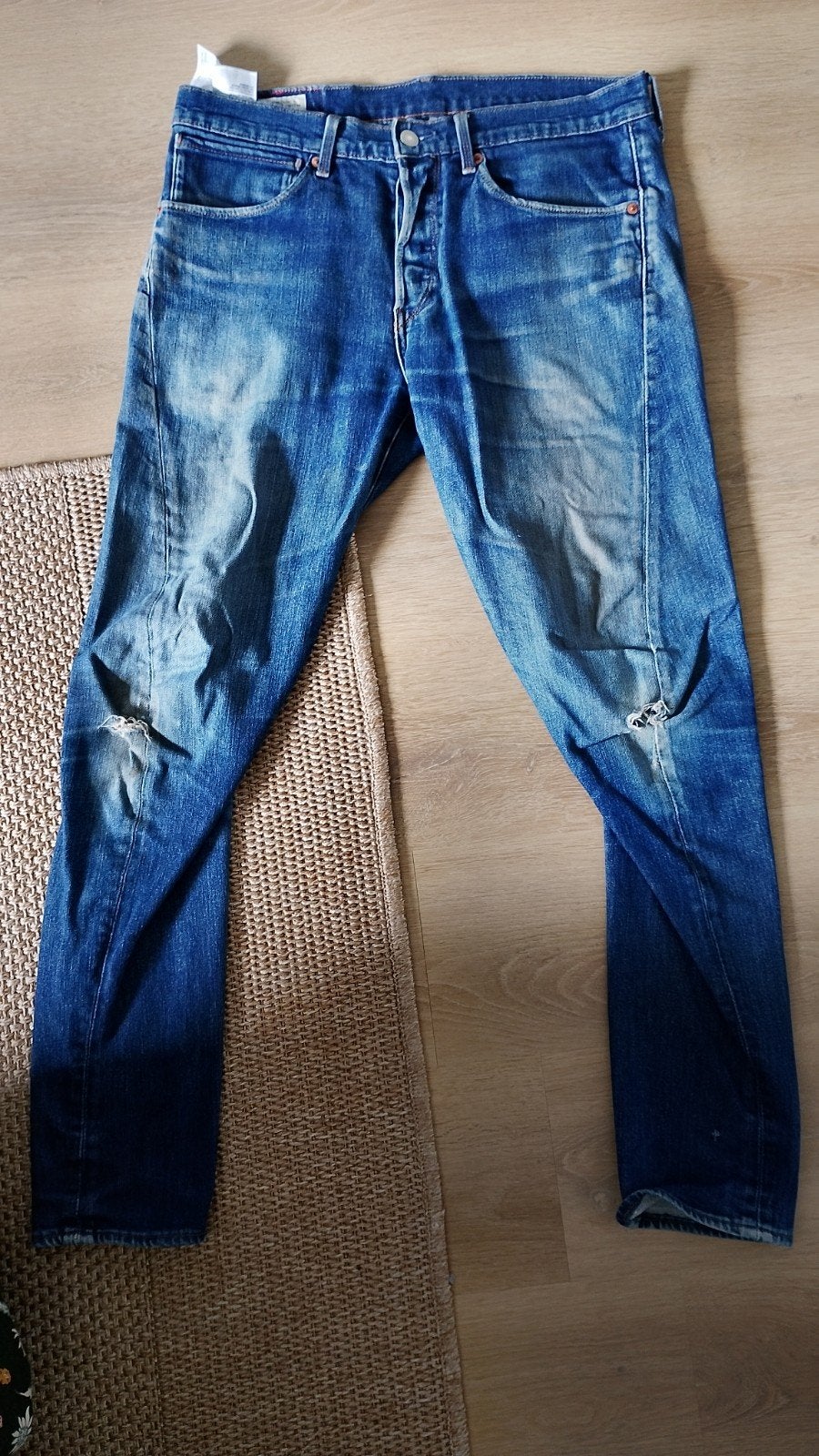 Levis lej 512 slim taper 34/34, Ophalen of Verzenden, Blauw, W33 - W34 (confectie 48/50)