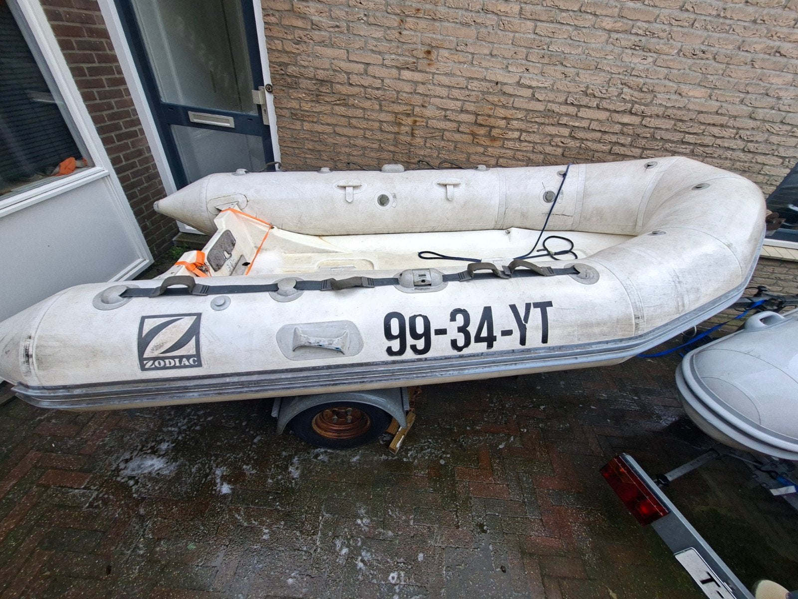 Zodiac RIB 340 - Rubberboot met aandachtspunt, Watersport en Boten, Ophalen, Gebruikt, PVC, Zodiac