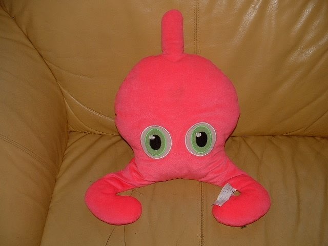 IKEA BLIMP FIGUR FANTASIEFIGUUR VELOURS FUCHSIA MET, Ophalen of Verzenden, Nieuw, Overige typen