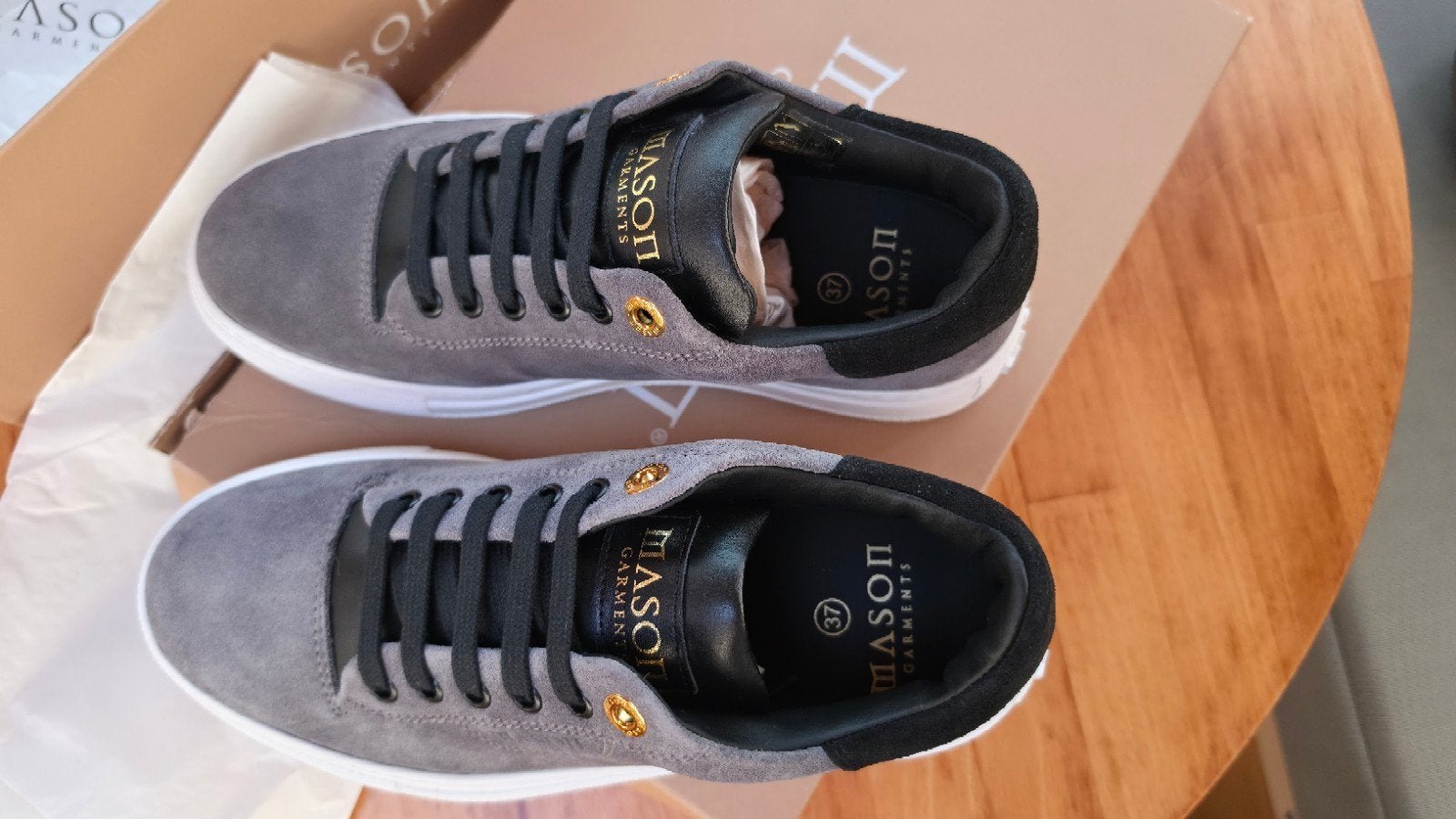 Mason Garments sneakers maat 37 - Grijs suède, Kleding | Dames, Ophalen of Verzenden, Sneakers of Gympen, Grijs, Nieuw