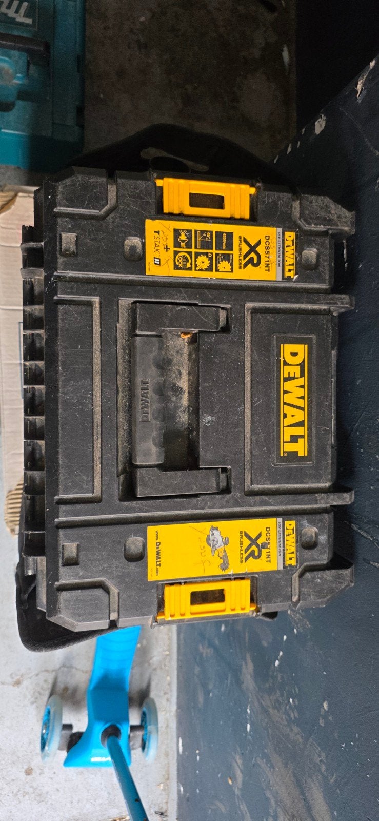 Dewalt TSTAK Kist - Lege Opbergkoffer, Ophalen of Verzenden, Gebruikt