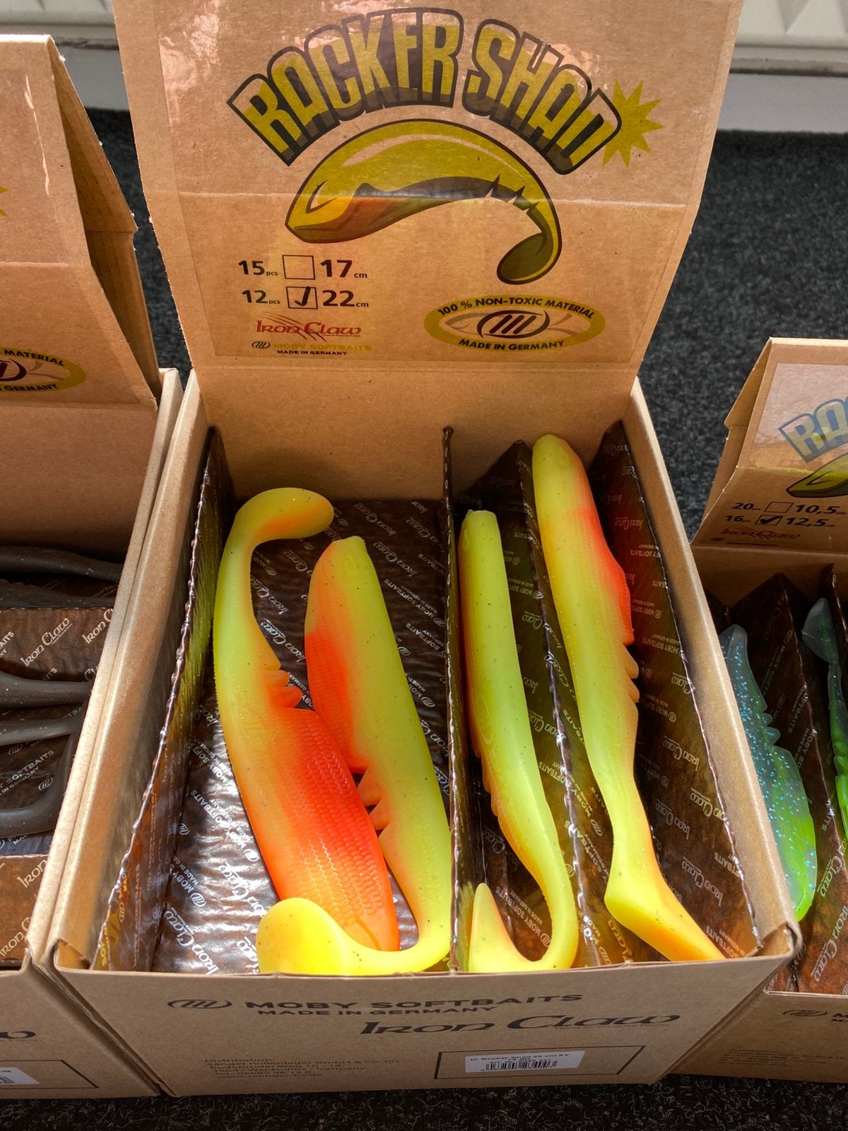 Iron Claw Racker Shad Grotere formaten (3 kleuren), D, Overige typen, Nieuw, Ophalen of Verzenden