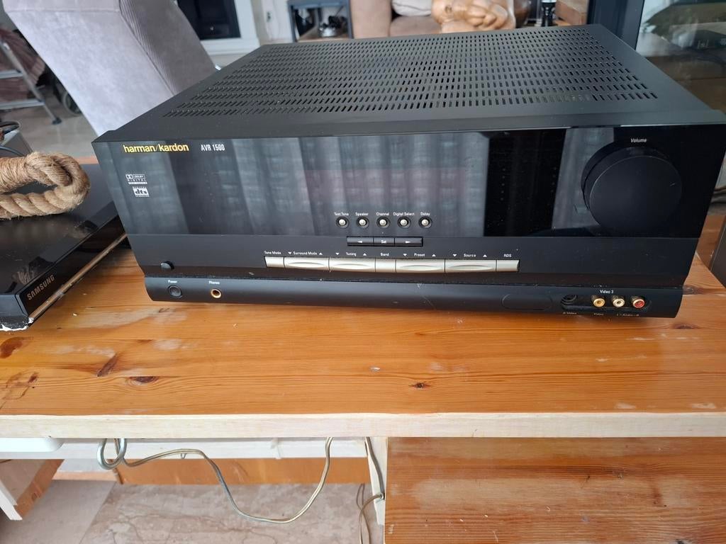 Harman Kardon AVR 1500 Receiver - Krachtig Geluid, Audio, Tv en Foto, Versterkers en Receivers, Gebruikt, Overige systemen, Overige merken