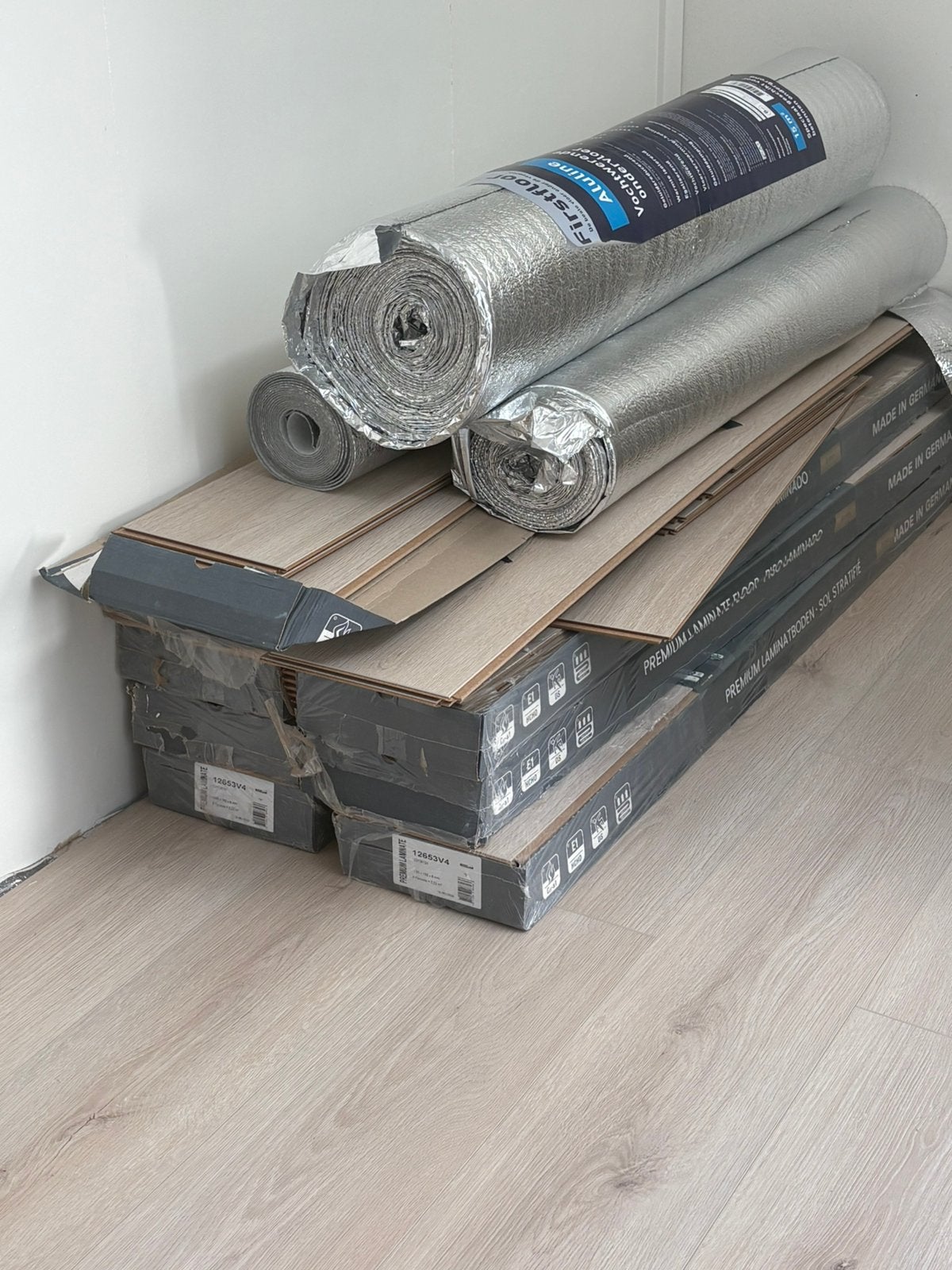 Laminaat Nouvelle Warm Taupe eiken, Ophalen, 50 tot 150 cm, Nieuw, 10 tot 30 cm