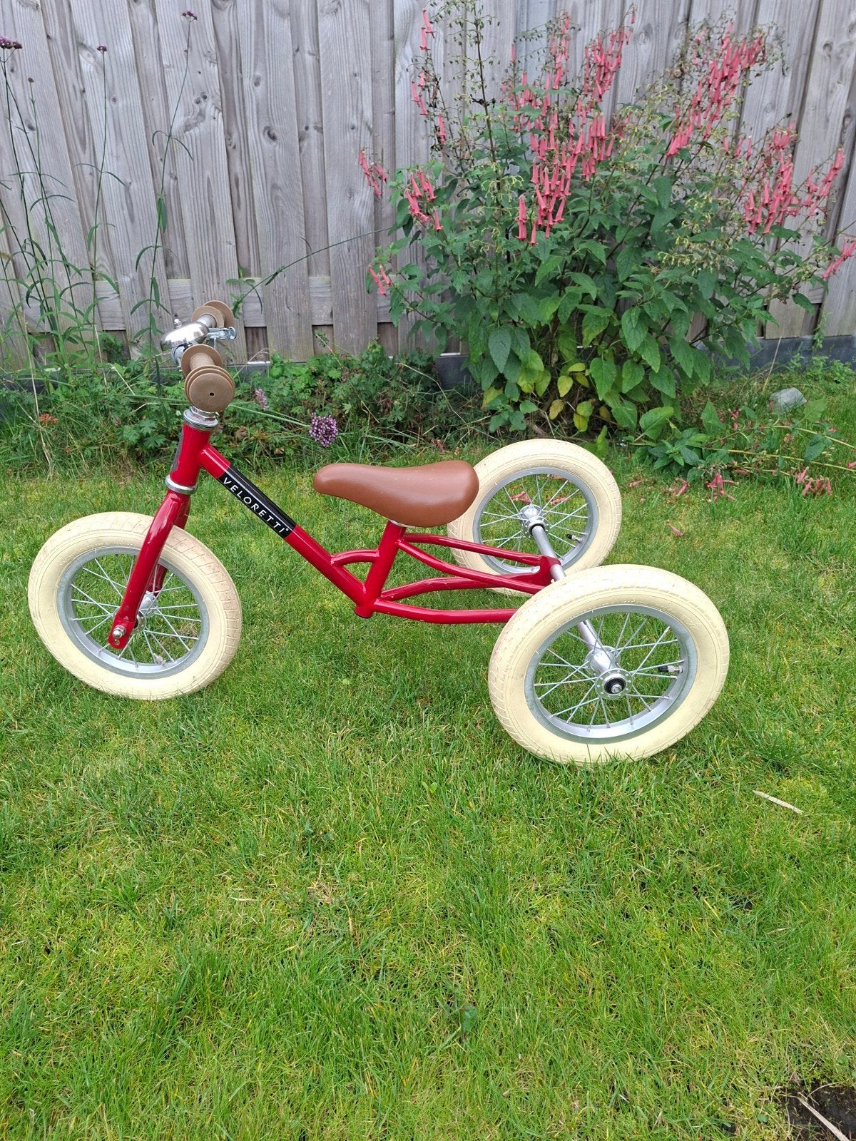Veloretti 2-in-1 Loopfiets/Trycycle - Rood, Fietsen en Brommers, Ophalen