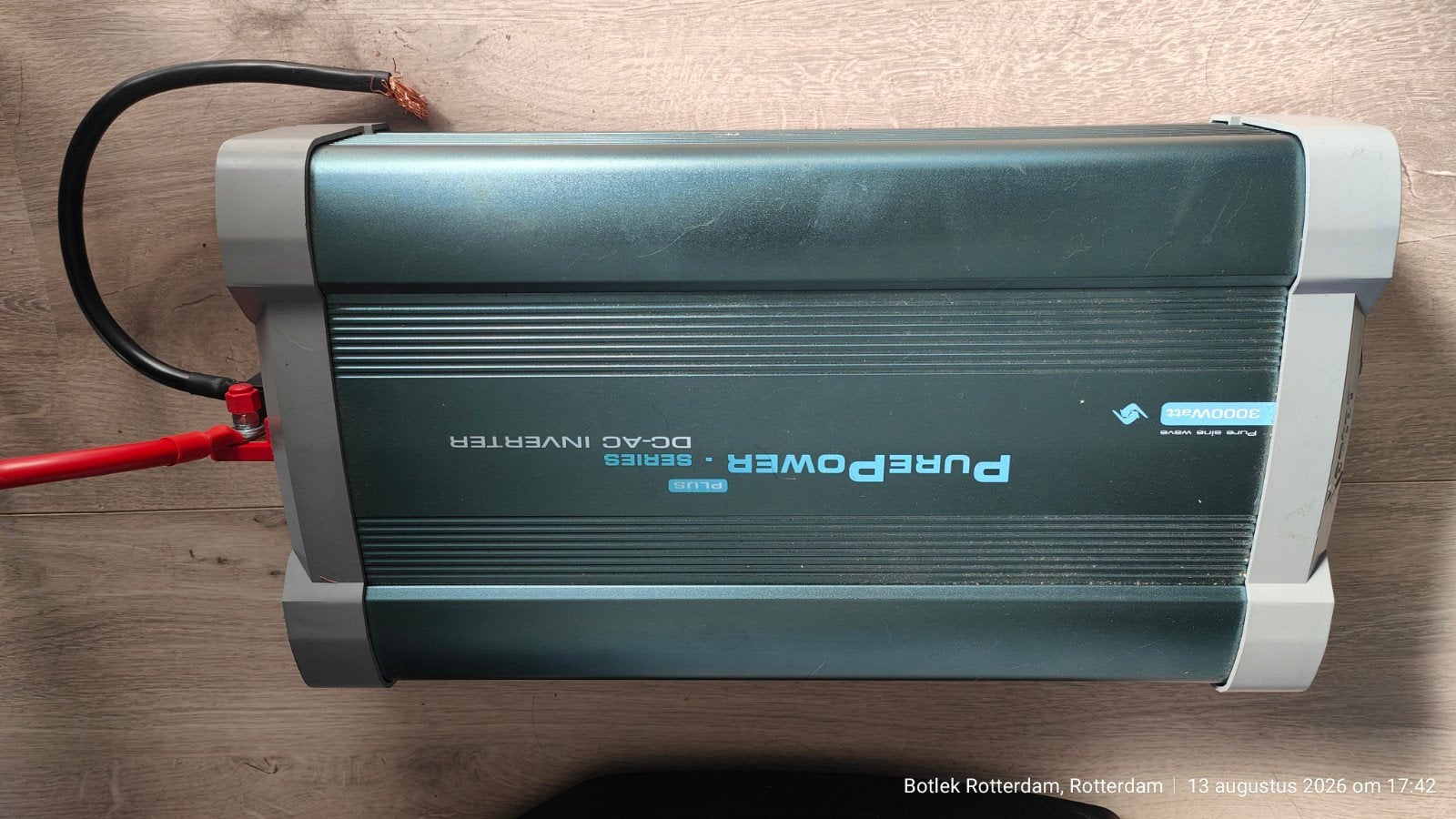 24v 3000W Pure Power Omvormer - Perfect voor onderweg, Ophalen of Verzenden, Gebruikt