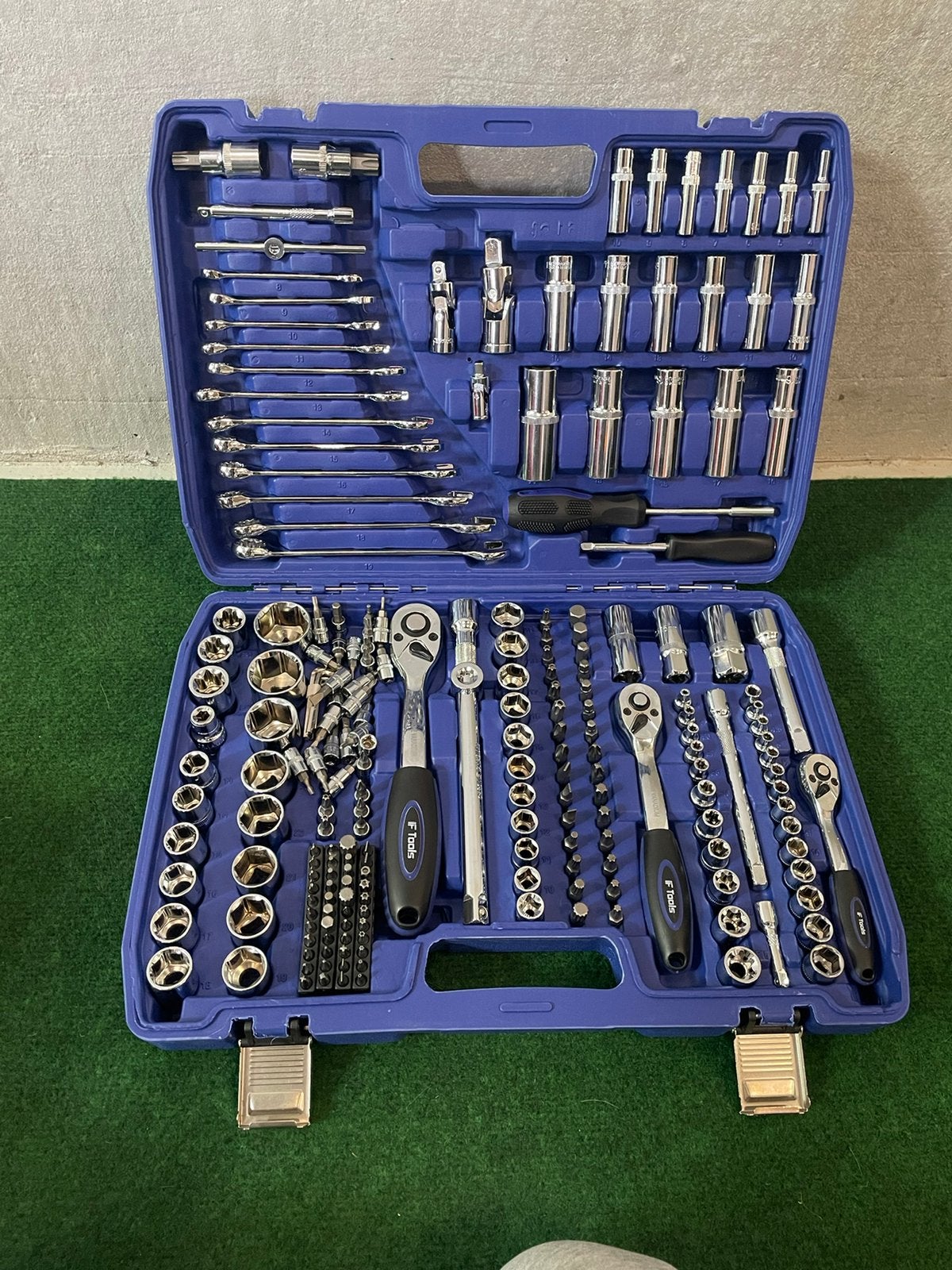 Nieuw professioneel 216 delige dop en ratel set,72 tands, Ophalen, F tools, Nieuw, F tools