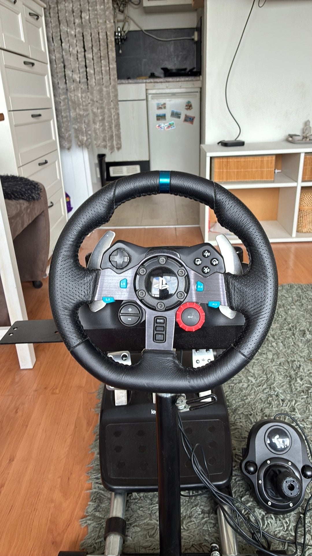 Logitech G29 Racestuur + Pedalen + Pook + Wheel Stand Pro, Spelcomputers en Games, Spelcomputers | Sony PlayStation Consoles | Accessoires