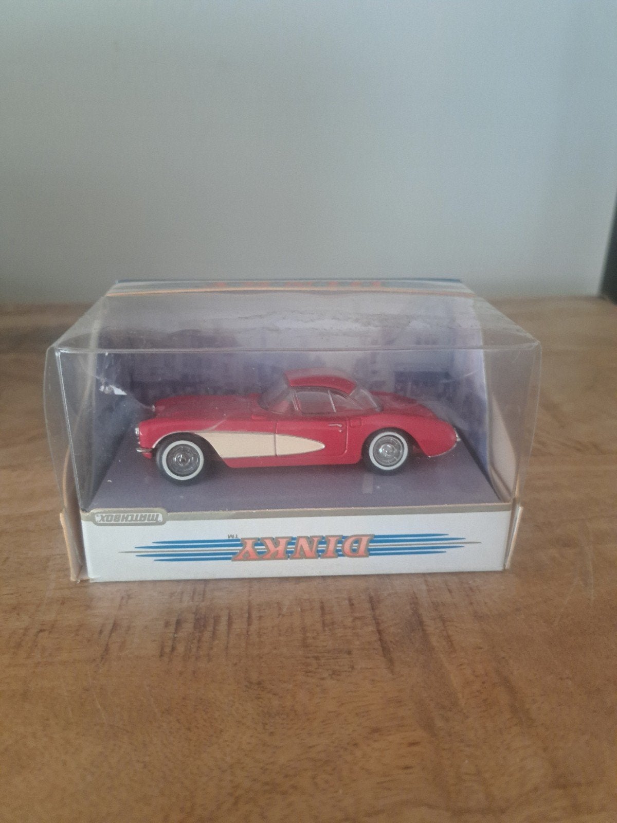 dinky matchbox model chevrolet corvette 1956, Gebruikt, Auto, Matchbox, N.b
