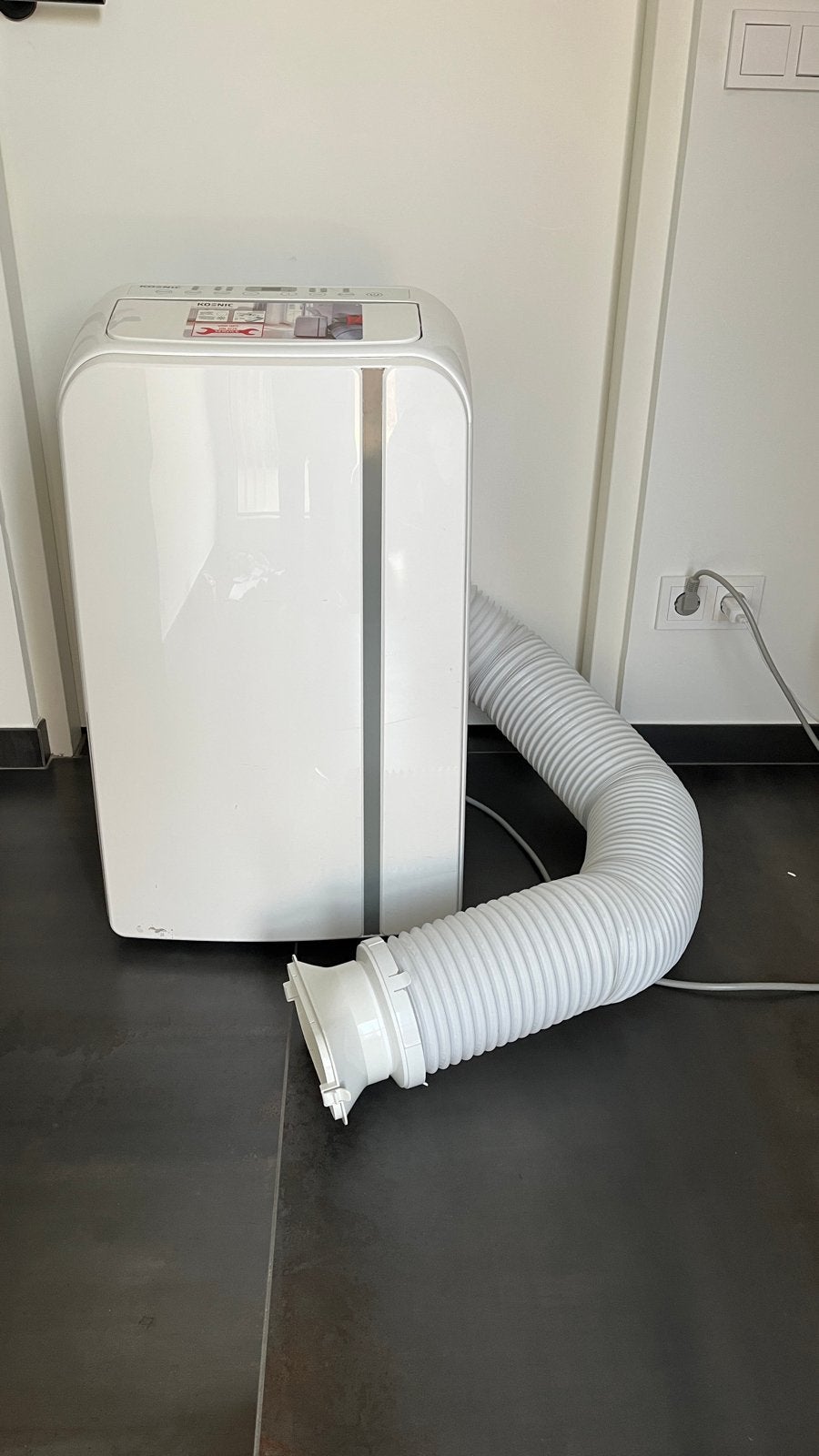 Koenic KAC 3352 Mobiele Airco - Krachtige Koeling, Ophalen, Minder dan 60 m³, 3 snelheden of meer, Zo goed als nieuw