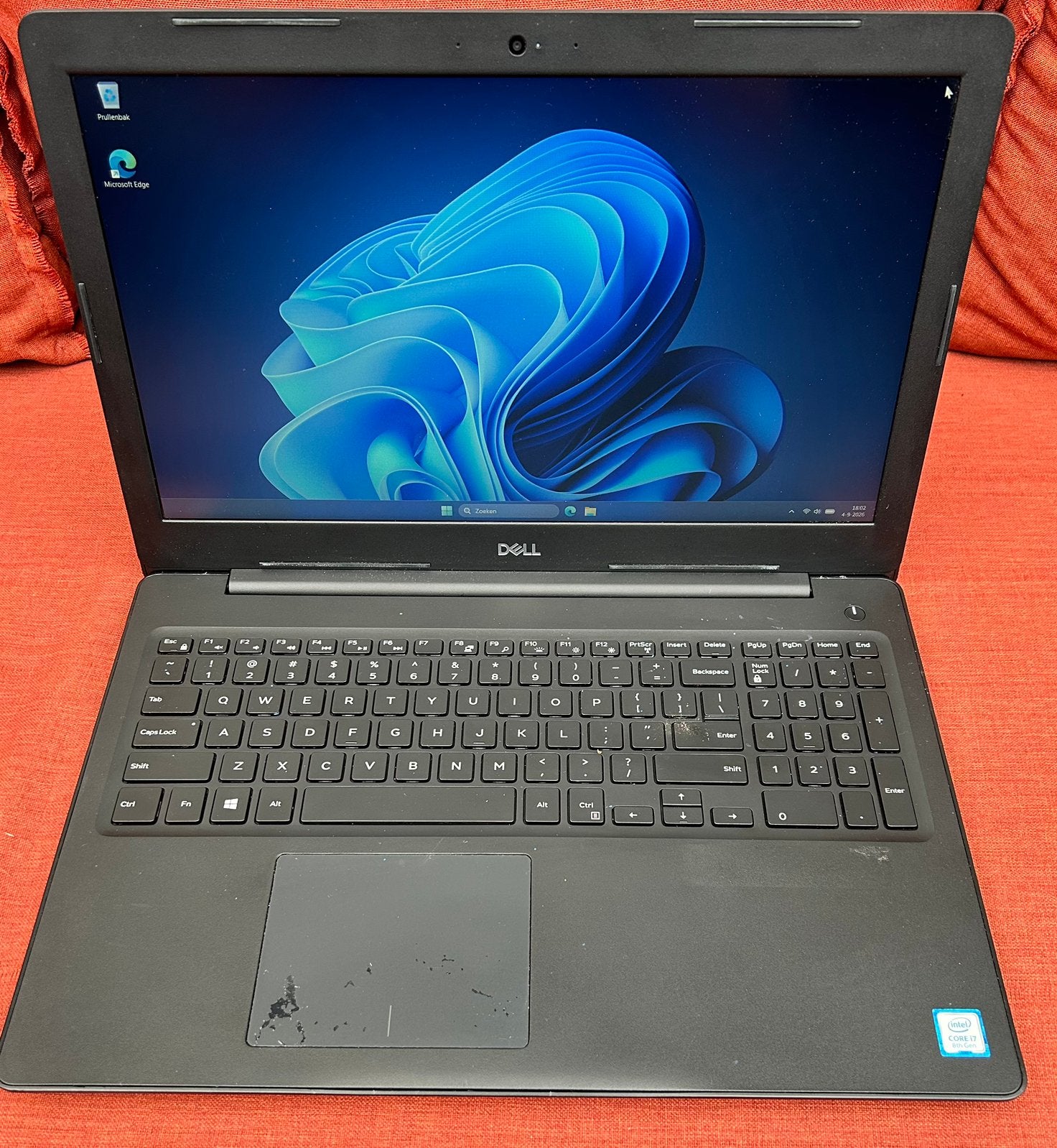 Dell i7/ 8 Gen/256 gb ssd/16 gb ddr/15 inch Win11, Computers en Software, Windows Laptops, Ophalen, 2 tot 3 Ghz, 15 inch, Zo goed als nieuw