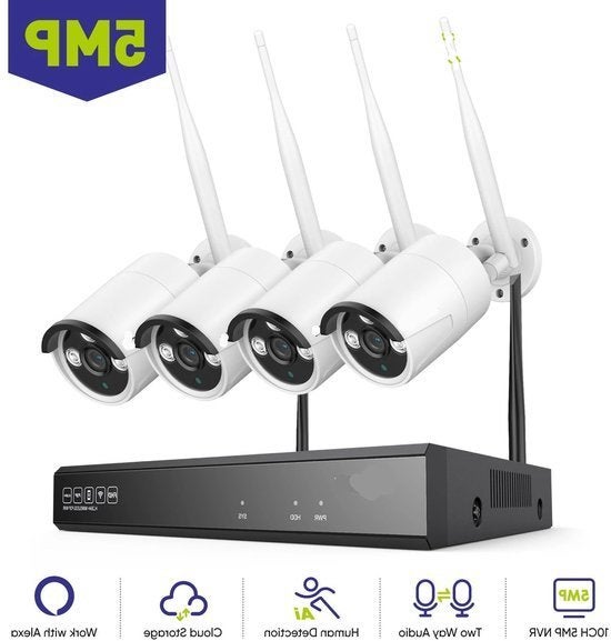 Draadloze Beveiligingscamera - Buiten Camera met Nachtzicht, Corvance B.V., Verzenden, Nieuw, Corvancebol@gmail.com