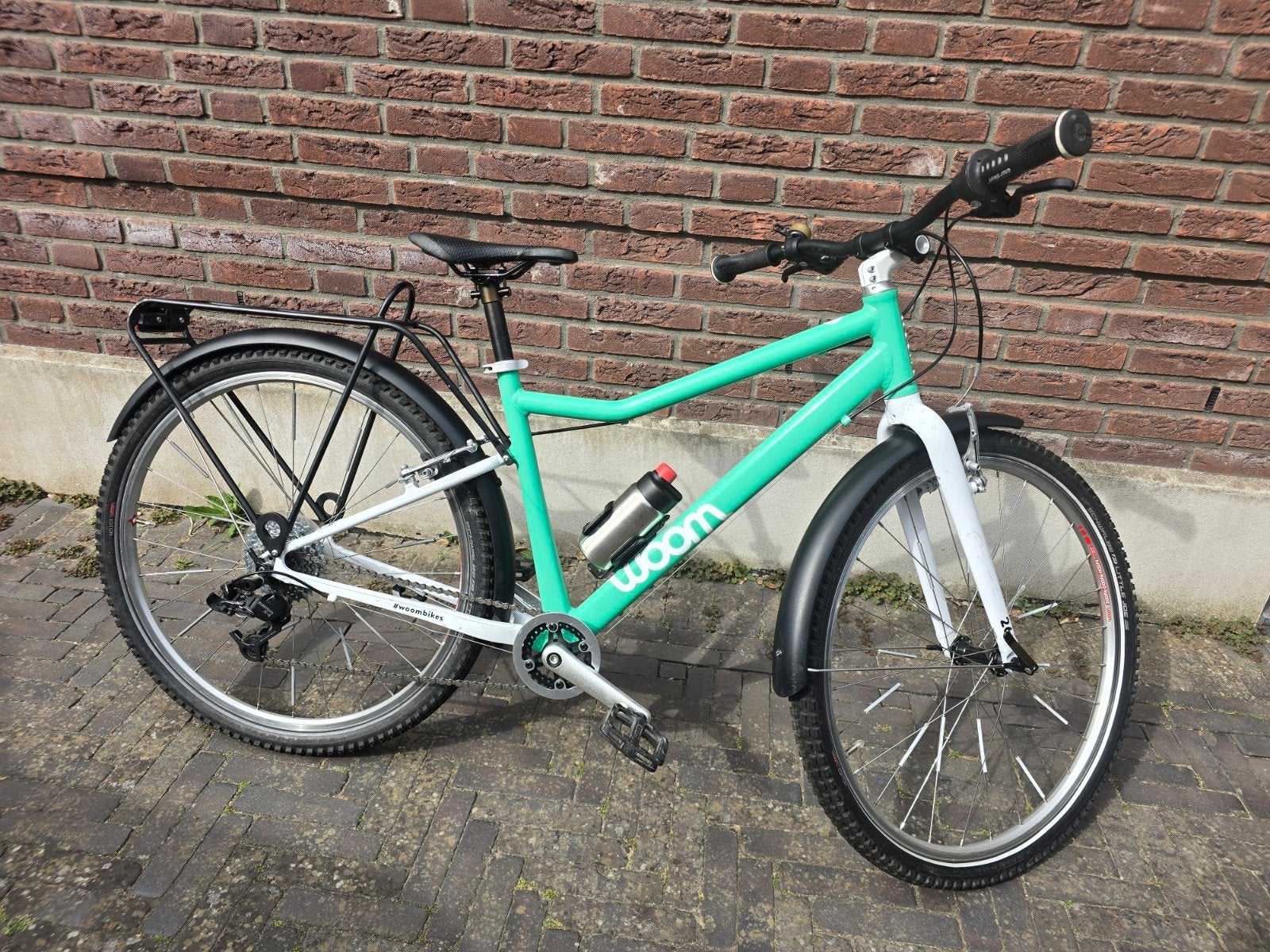 Woom 6 original 26 inch met veel accessoires, Fietsen en Brommers, 26 inch of meer, Gebruikt, Velgrem, Versnellingen