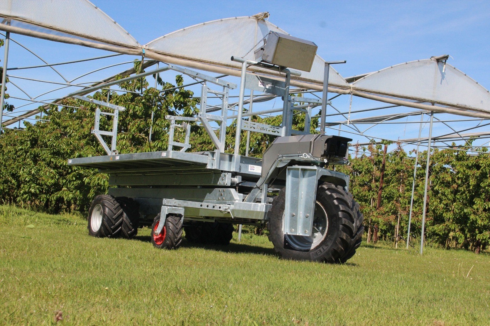 fruitteelt hoogwerker 100% elektrisch hoogwerker boomgaard, Gebruikt, Case IH, Ophalen of Verzenden, Tot 80 Pk