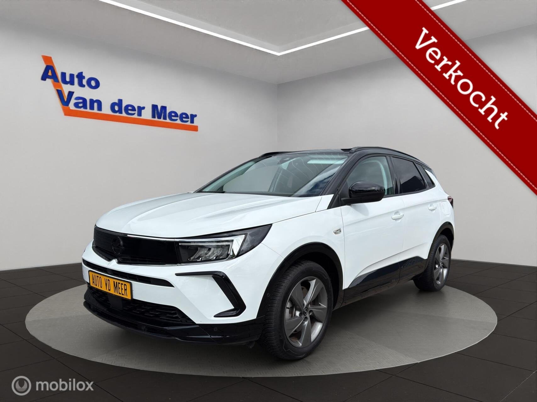 Opel Grandland 1.6 Turbo Plug-In Hybrid GS All in prijs., Auto's, 12 maanden, Stof, Zwart, 4 cilinders