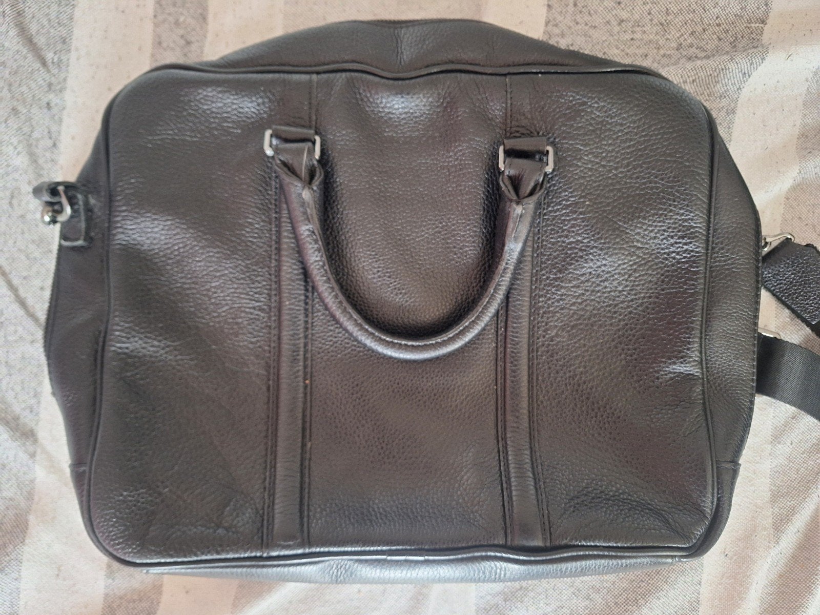 McGregor Leren Laptoptas, Ophalen, McGregor, Echt leder