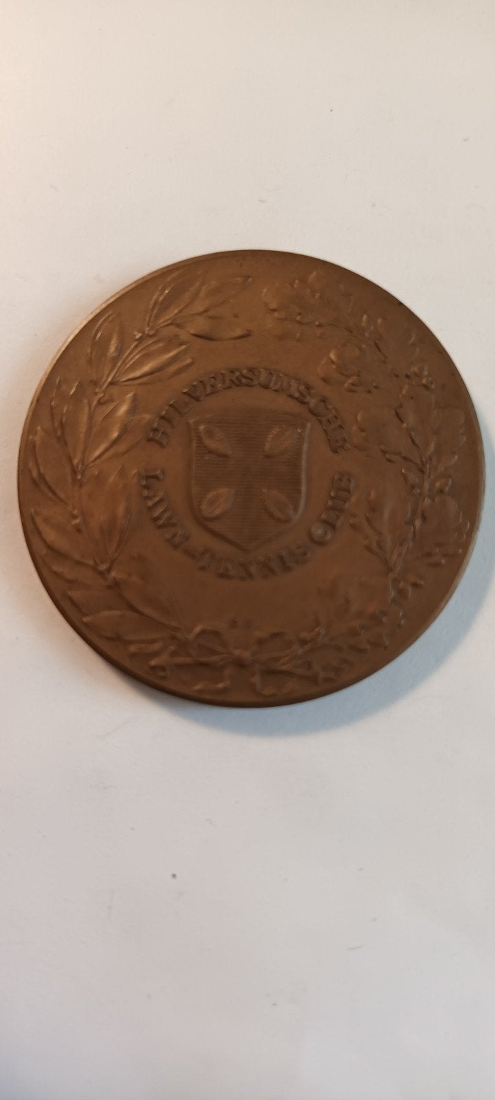 Oude medaille Jeugdwedstrijden Gemengd Dubbelspel 1927, Ophalen of Verzenden, Brons, Nederland
