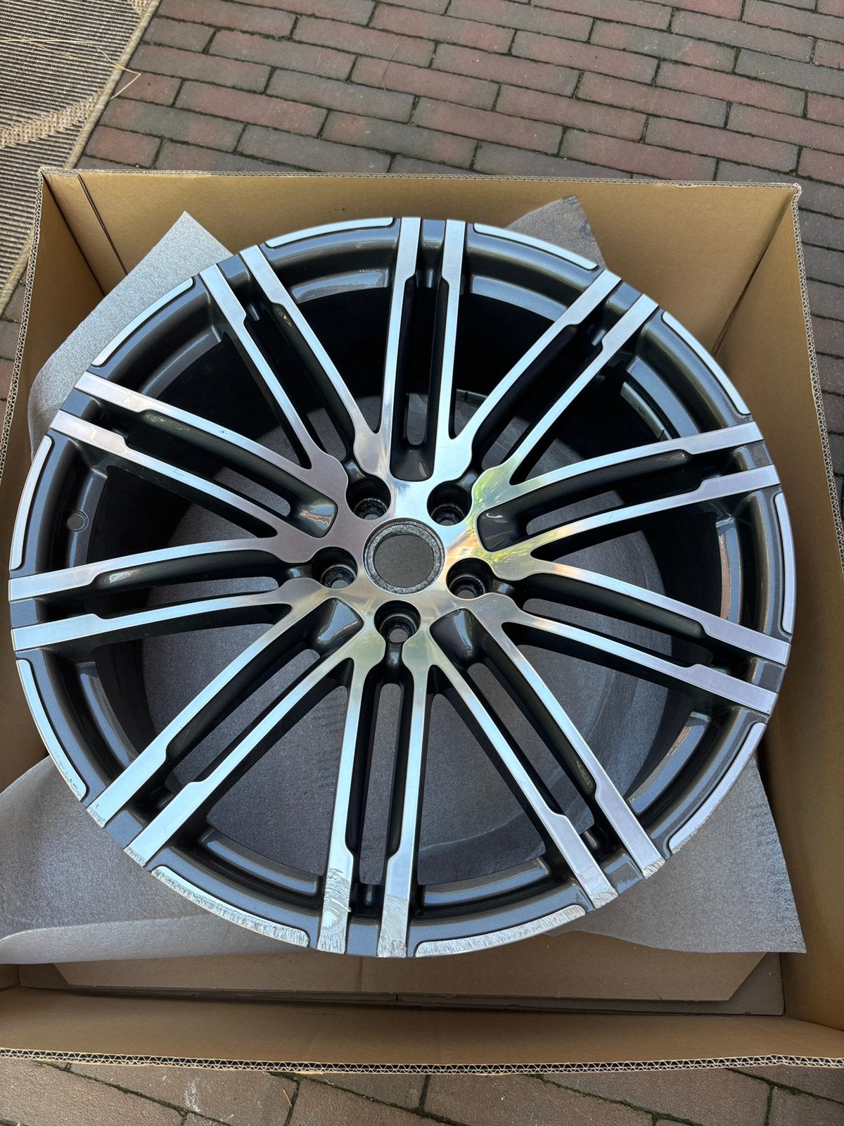 Originele Porsche Macan 21 inch velg, Ophalen, Gebruikt, Velg(en), 21 inch